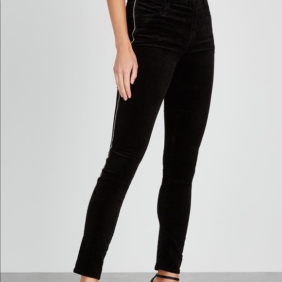j brand maria high rise black